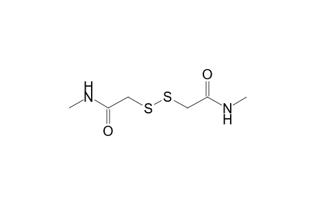 2,2'-dithiobis[N-methylacetamide]