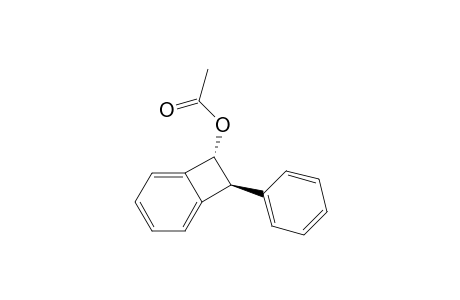 Bicyclo[4.2.0]octa-1,3,5-trien-7-ol, 8-phenyl-, acetate, trans-