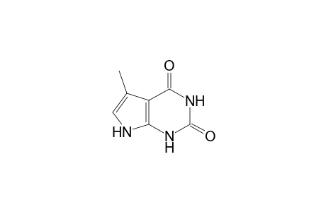 5-Methyl-1H-pyrrolo[2,3-d]pyrimidine-2,4(3H,7H)-dione