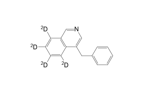 4-Benzyl-5,6,7,8-tetradeuteroisoquinoline