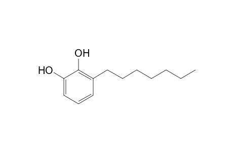 3-Heptylbenzene-1,2-diol