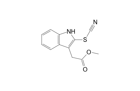 3-(Methoxycarbonylmethyl)indole-2-thiocyanate