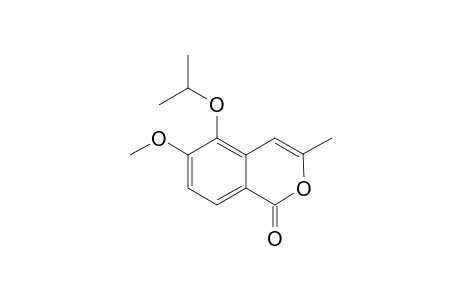 5-Isopropoxy-6-methoxy-3-methylisocoumarin