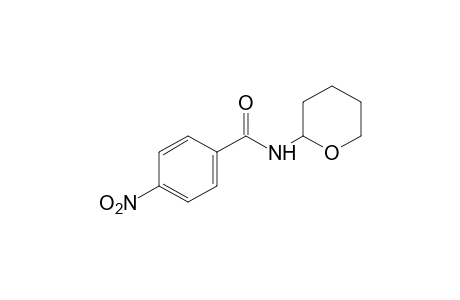 p-nitro-N-(tetrahydropyran-2-yl)benzamide