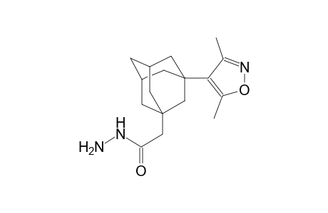 2-[3-(3,5-dimethyl-4-isoxazolyl)-1-adamantyl]acetohydrazide