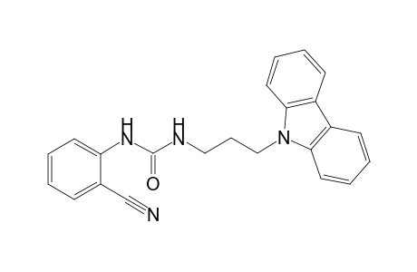 1-(3-carbazol-9-ylpropyl)-3-(2-cyanophenyl)urea