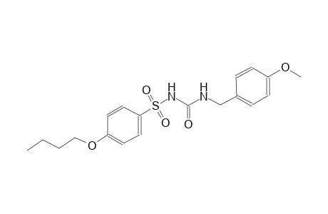 benzene, 1-butoxy-4-[[[[[(4-methoxyphenyl)methyl]amino]carbonyl]amino]sulfonyl]-