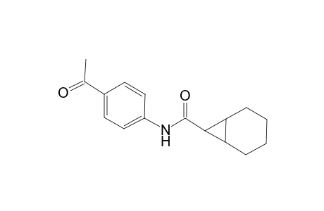 Bicyclo[4.1.0]heptane-7-carboxamide, N-(4-acetylphenyl)-