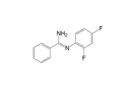 N'-(2,4-difluorophenyl)benzimidamide