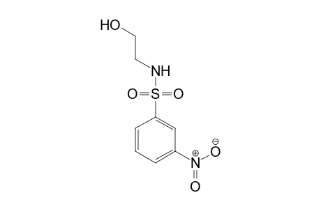 Benzenesulfonamide, N-(2-hydroxyethyl)-M-nitro-