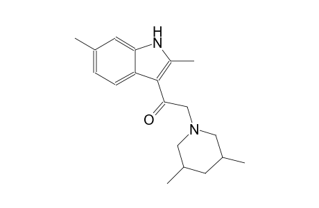 1-(2,6-dimethyl-1H-indol-3-yl)-2-(3,5-dimethyl-1-piperidinyl)ethanone
