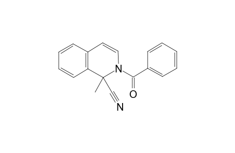 1-Isoquinolinecarbonitrile, 2-benzoyl-1,2-dihydro-1-methyl-
