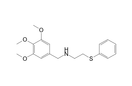N-(3,4,5-Trimethoxybenzyl)-2-(phenylsulfanyl)ethylamine