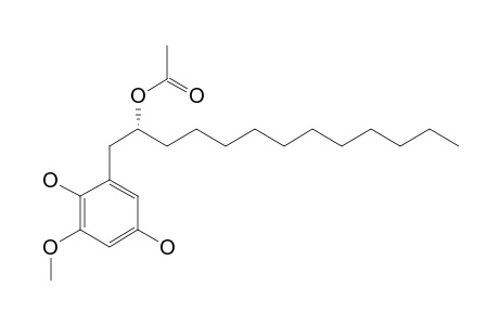 (2'R)-6-(2'-ACETOXYTRIDECYL)-2-METHOXY-1,4-DIHYDROXYBENZENE