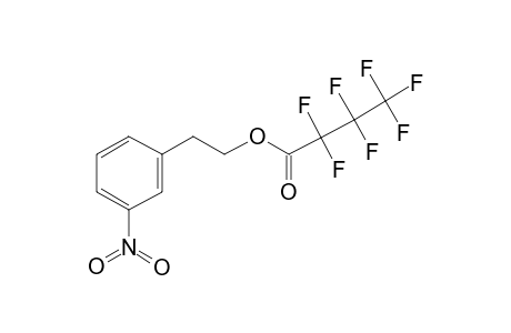 3-Nitrophenethyl alcohol, heptafluorobutyrate