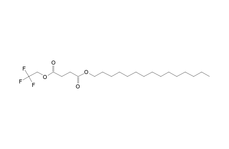 Succinic acid, pentadecyl 2,2,2-trifluoroethyl ester