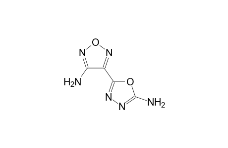 4-(5-Amino-1,3,4-oxadiazol-2-yl)-1,2,5-oxadiazol-3-ylamine