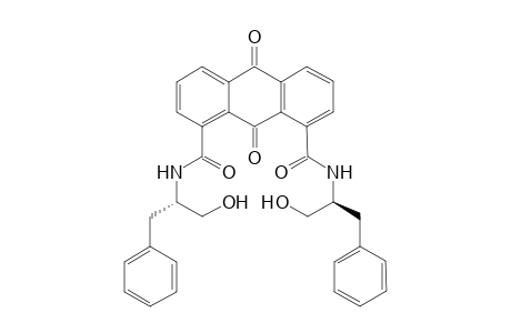 (S,S)-N,N'-Bis(1-(hydroxymethyl)benzyl]anthraquinone-1,8-dicarboxamide