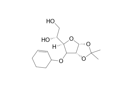 2,3-Isopropylidenedioxy-4-cyclohexenyloxy-5-(1,2-dihydroxyethyl)tetrafuran
