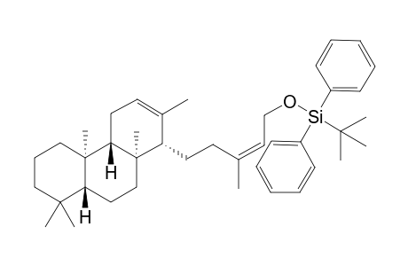 (2'Z)-1'-(Isocopal-12-en-15-yl)-2'-methylbut-2'-en-4'-yl t-butyldiphenylsilyl ether