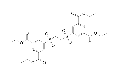 4,4'-(ethylenedisulfonyl)di-2,6-pyridinedicarboxylic acid, tetraethyl ester