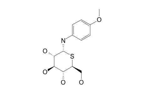 PARA-METHOXY-N-PHENYL-ALPHA-5-THIO-D-GLUCOPYRANOSYLAMINE