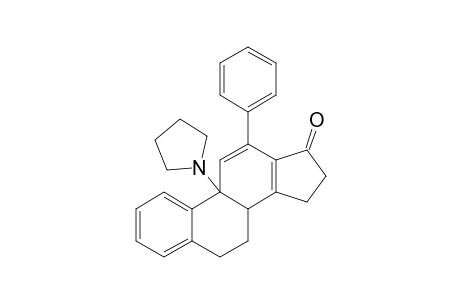 3-PHENYL-4A-PYRROLIDINO-4A,9,10,10A-TETRAHYDRO-1,2-(3-OXOCYCLOPENTENO)-PHENANTHRENE
