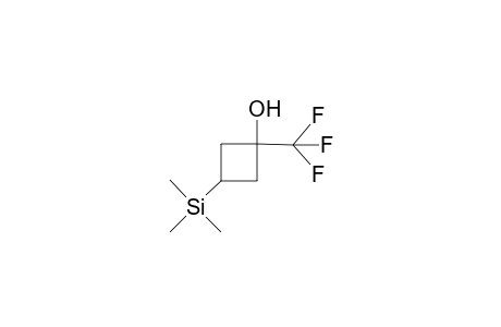 (1s/r,3s/r)-1-(Trifluoromethyl)-3-(trimethylsilyl)cyclobutanol