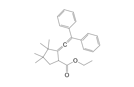 Ethyl 1-di(pheny)vinylidene-4,4,5,5-tetramethylcyclopentane-2-carboxylate