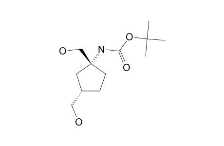 (1S,3R)-1-TERT.-BUTOXYCARBONYLAMINO-1,3-DIHYDROXYMETHYLCYCLOPENTANE