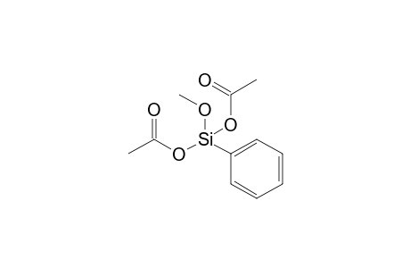 di(acetoxy)(methoxy)(phenyl)silane