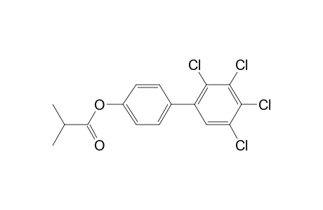 4-Hydroxy-2',3',4',5'-tetrachlorobiphenyl, 2-methylpropionate