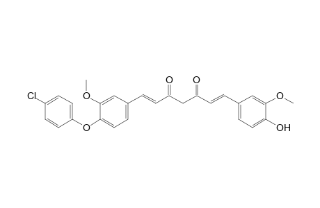 Curcumin -[4- (4"-Chlorophenyl)] derivative