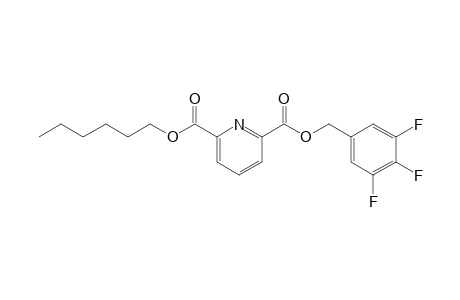 2,6-Pyridinedicarboxylic acid, 3,4,5-trifluorobenzyl hexyl ester