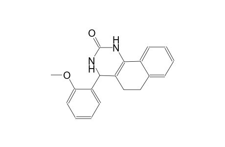 benzo[h]quinazolin-2(1H)-one, 3,4,5,6-tetrahydro-4-(2-methoxyphenyl)-