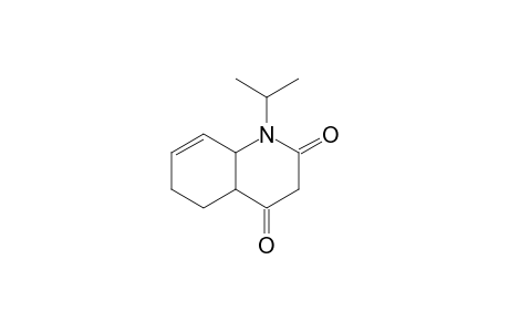 1,2,3,4,4a,5,6,8a-Octahydro-1-isopropylquinoline-2,4-dione