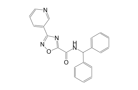 1,2,4-oxadiazole-5-carboxamide, N-(diphenylmethyl)-3-(3-pyridinyl)-