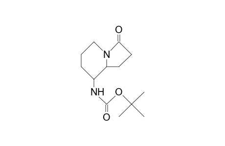 8-T-Butoxycarbonylamino-indolizidin-3-one