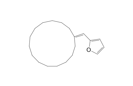 2-(Cyclopentadecylidenemethyl)furan