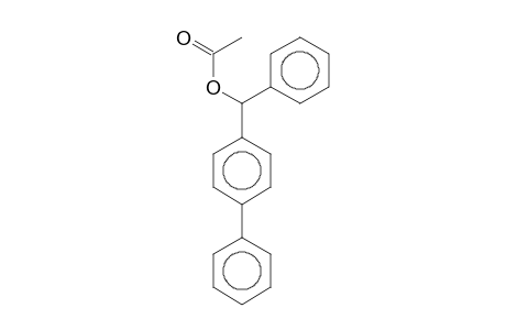 1,1'-Biphenyl-4-methanol, .alpha.-phenyl-, acetate