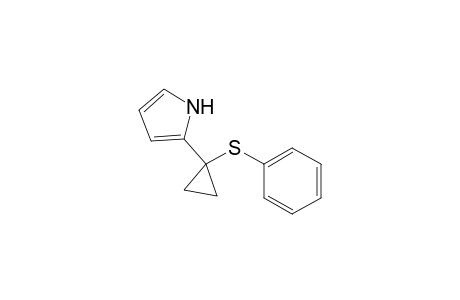 1H-Pyrrole, 2-[1-(phenylthio)cyclopropyl]-