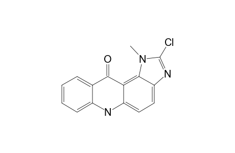 2-CHLORO-1-METHYL-IMIDAZO-[5,4-A]-ACRIDIN-11(6H)-ONE