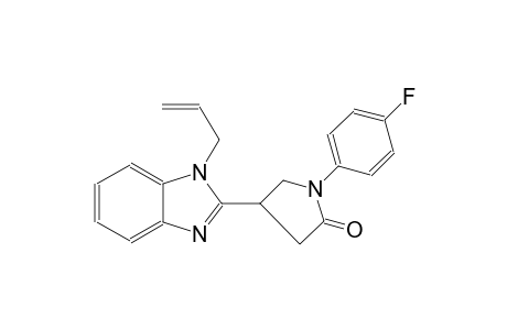 2-pyrrolidinone, 1-(4-fluorophenyl)-4-[1-(2-propenyl)-1H-benzimidazol-2-yl]-