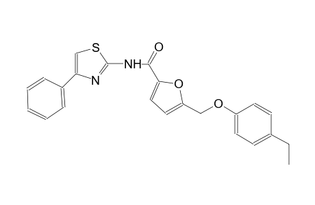 5-[(4-ethylphenoxy)methyl]-N-(4-phenyl-1,3-thiazol-2-yl)-2-furamide