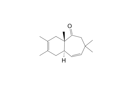 cis-1.beta.,4,4,9,10-pentamethylbicyclo[5.4.0]undeca-5,9-dien-2-one