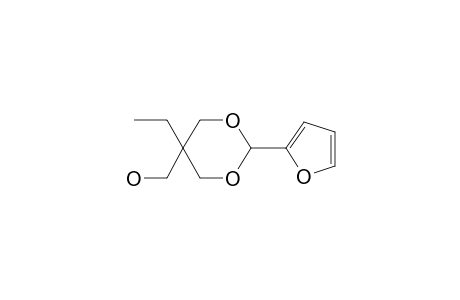 5-Ethyl-2-(2-furyl)-5-(hydroxymethyl)-1,3-dioxane