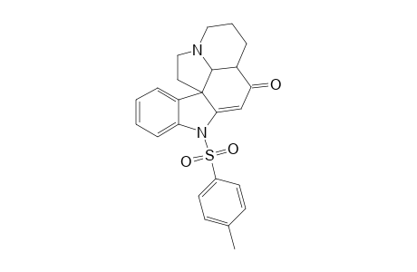 20-deethyl-2,16-didehydro-17-oxo-1-(p-tolylsulfonyl)aspidospermidine