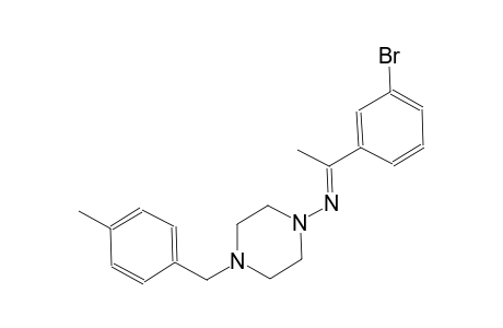 1-piperazinamine, N-[(E)-1-(3-bromophenyl)ethylidene]-4-[(4-methylphenyl)methyl]-