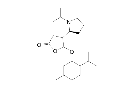 (2' S)-5-(Menthyloxy)-4-(1'-isopropylpyrrolidin-2'-yl)-4,5-dihydrofuran-2(3H)-one