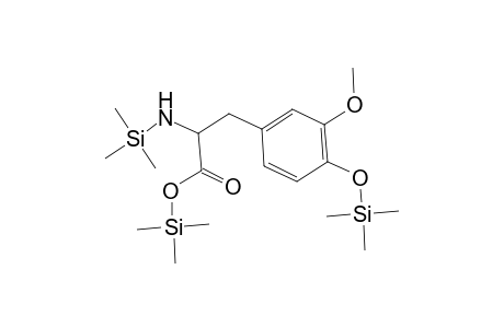 N,O-Bis(Trimethylsilyl)-3-methoxytyrosine trimethylsilyl ester